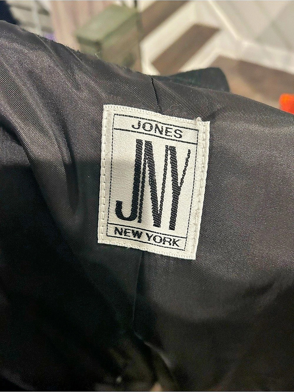 Jones New York Black Wool Pea Coat - Picture 3 of 12